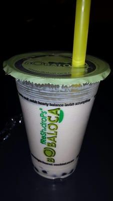 Very yummy!!! Vanilla shake with boba