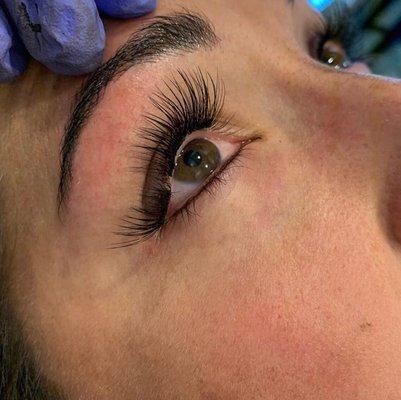 Don't mind my fallen soldier lash :)  ( microblading +bottom liner tattoo)