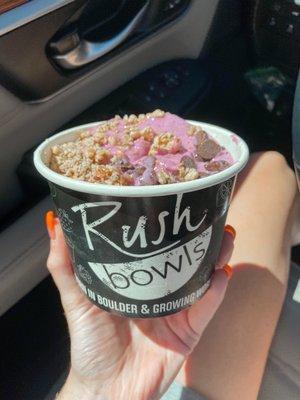 Power Bowl with added chocolate chips