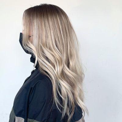 Blonde balayage