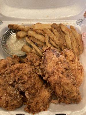 6 piece Tenders Dinner