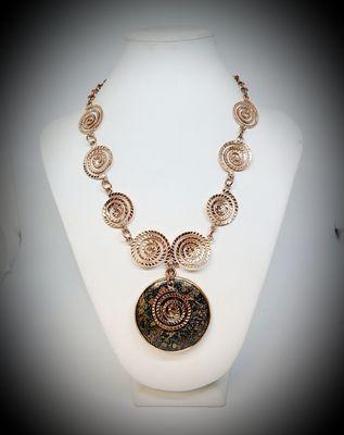 Copper Necklace $32