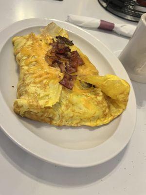 Huge omelettes