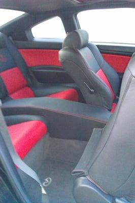 infiniti g 35 we did full interior in all Leather!