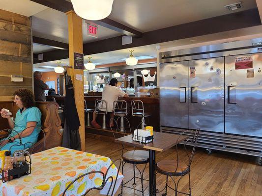 Inside the Queen City Creamery & Deli in Cumberland, Md.