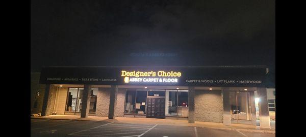 Designer's Choice has moved to 12101 W 87th St Pkwy, Lenexa KS 55215