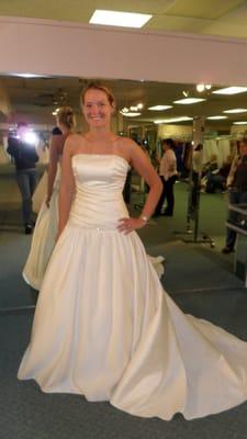 Wedding dress from New Natalies