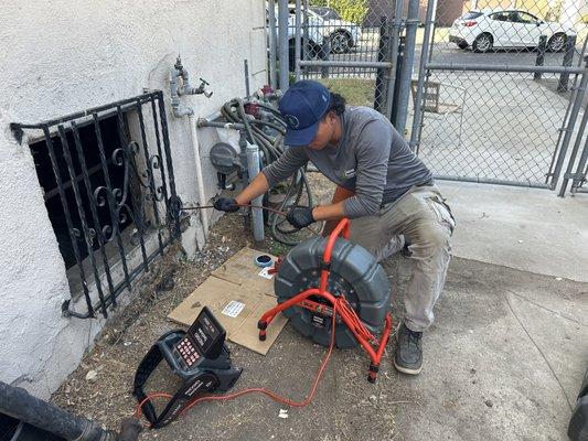 Making sure that pipe is in good condition.