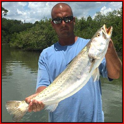 Caught on a Fishing Charter inshore of Daytona Beach with Floating Time Charters