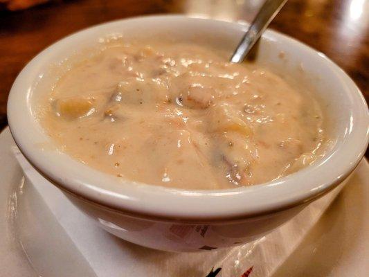 Clam chowder