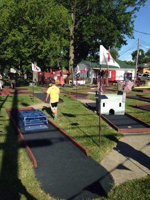 18 hole mini golf...my kids loved this!