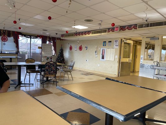 3rd floor cafeteria.