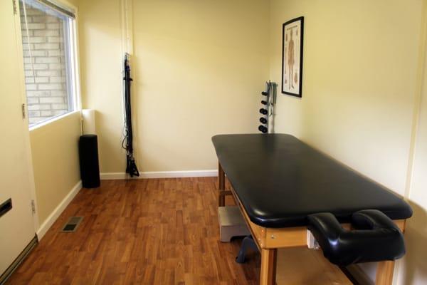 Physical therapy room.