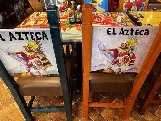 Decorative chairs - El Azteca