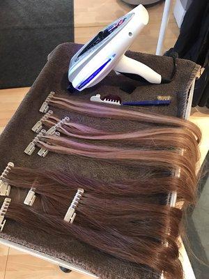 Hairdreams laserbeamer nano hair extensions