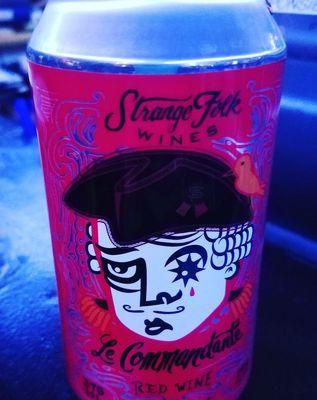 Whaaaat...?!?! Red wine in a can?!?! Not bad at all!