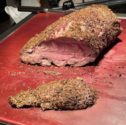 Prime rib - so flavorful!