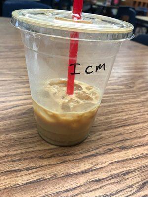 Iced Carmel Macchiato