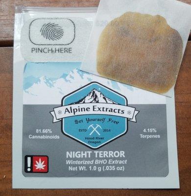 Night Terror shatter by Alpine Extracts