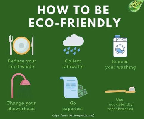 Everyone can do their part in being green like Maid Green. Hire our eco-friendly service.