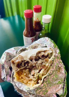 Super Burrito with Beef