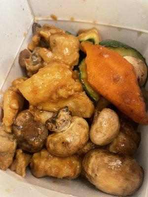 Chicken with mushroom