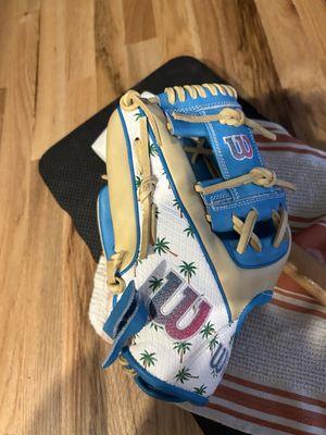 My son's new glove