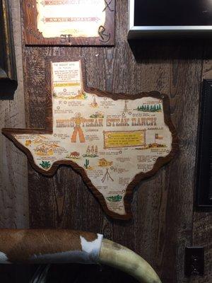 Wall art, Go Texas!