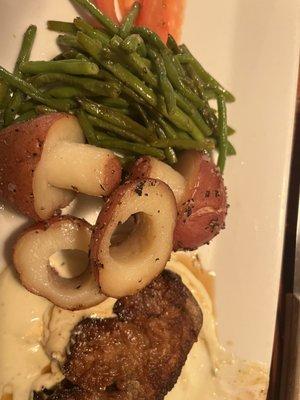 Filet with Gorgonzola sauce