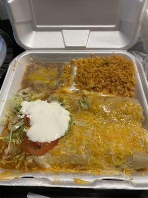 Enchiladas - carnitas