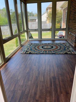 Lvp sunroom