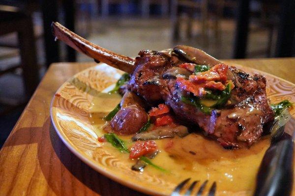 Veal chop varsalona