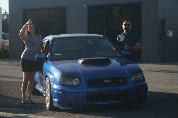 05 Subaru STI, sold to another happy customer, CONGRATS STEVEN!!! Have fun!