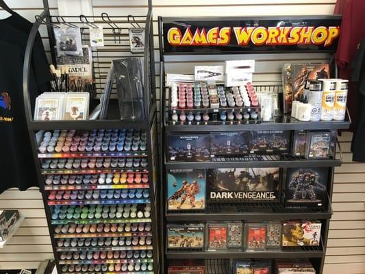 Games Workshop paints and Miniatures!