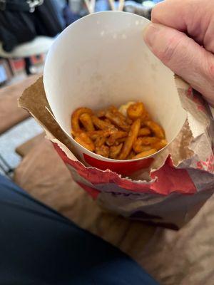 My order of fries...