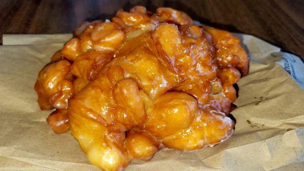 Apple Fritter $1.50 (03/12/23). #GoldenDonutsNorthHollywood #NorthHollywood #Donuts #AppleFritter #FoodPorn