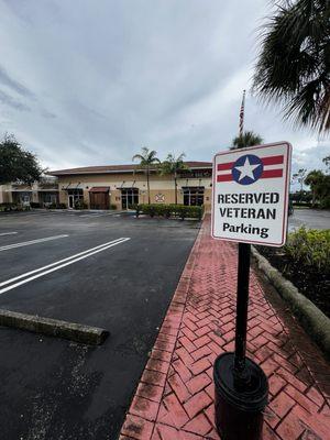 veteran parking