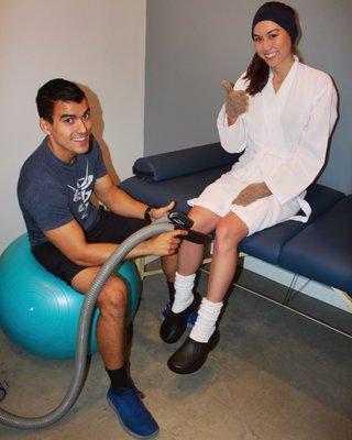 Localized Cryo are a great way to rehab Strains, Sprains, Tendinitis and Bursitis