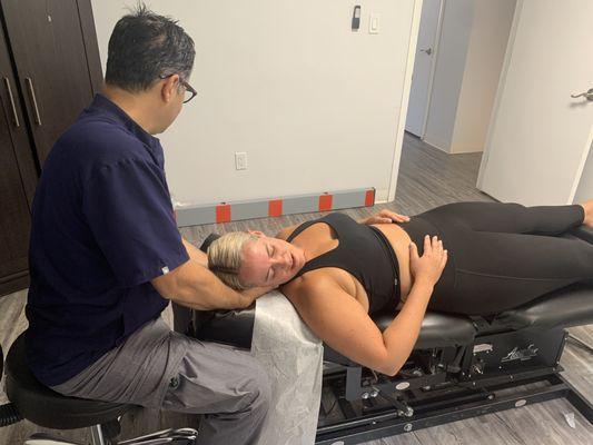 cervical (neck) myofascial release