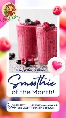 Berry berry good smoothies