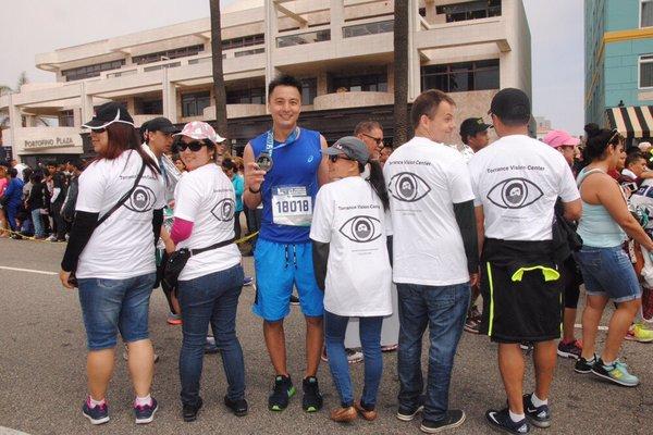 Torrance Vision Center was very well represented this past weekend at the Los Angeles Marathon.