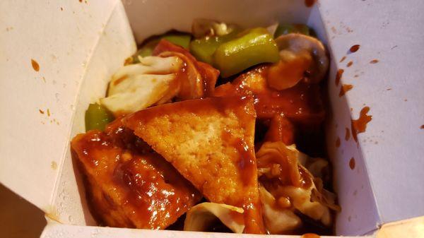 Bean curd family style ($12.50). Deeply savory and satisfying.