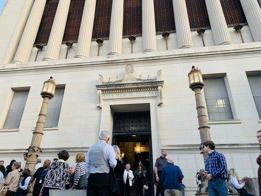 Entrance to the Scottish Rite Theater