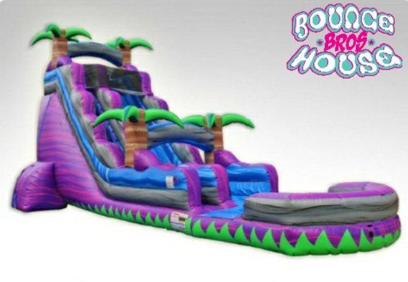 22 ft water slide available for rent contact 305-467-7090.
Servicing the Clermont Fl, Windermere Fl, Winter Garden Fl, Groveland Fl areas.