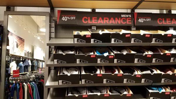 What? Clearance shoes? I'm in.