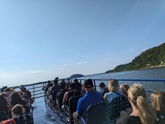 Beautiful day to be on the Wisconsin river.