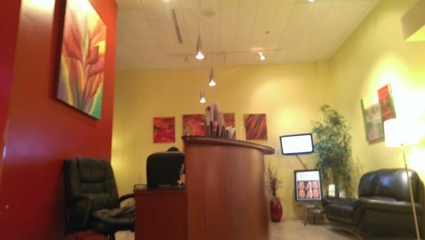 Waiting for my appointment.