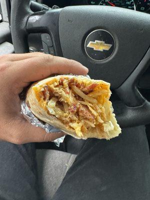 Breakfast burrito