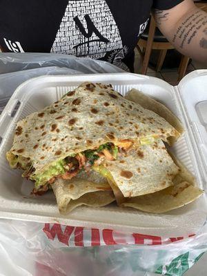 Carne Asada Quesadilla Supreme