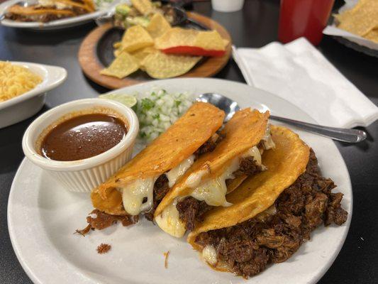 Birria Tacos! (Tacos Birias)